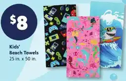 Family Dollar Kids' Beach Towels offer