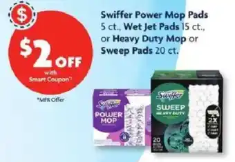 Family Dollar Swiffer Power Mop Pads offer