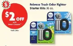 Family Dollar Febreze Trash Odor Fighter Starter Kits offer