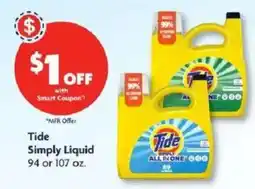 Family Dollar Tide Simply Liquid offer
