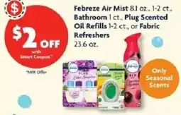 Family Dollar Febreze Air Mist offer