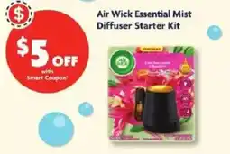 Family Dollar Air Wick Essential Mist Diffuser Starter Kit offer