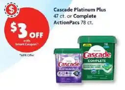Family Dollar Cascade Platinum Plus offer