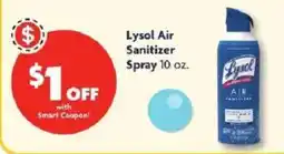 Family Dollar Lysol Air Sanitizer Spray offer