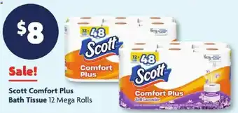 Family Dollar Scott Comfort Plus Bath Tissue offer