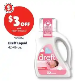 Family Dollar Dreft Liquid offer
