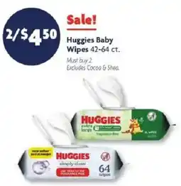 Family Dollar Huggies Baby Wipes offer