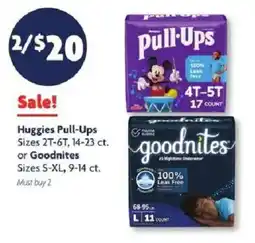 Family Dollar Huggies Pull-Ups offer