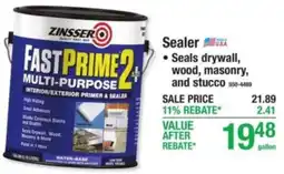 Menards Sealer offer