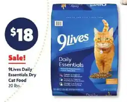 Family Dollar 9Lives Daily Essentials Dry offer