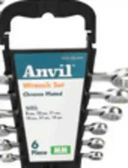 The Home Depot ANVIL 6 pc. SAE or Metric Combination Wrench Set offer