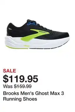 Dick's Sporting Goods Brooks Men's Ghost Max 3 Running Shoes offer