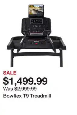 Dick's Sporting Goods Bowflex T9 Treadmill offer