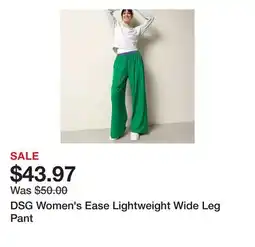 Dick's Sporting Goods DSG Women's Ease Lightweight Wide Leg Pant offer