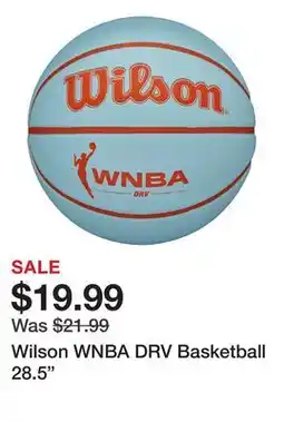 Dick's Sporting Goods Wilson WNBA DRV Basketball 28.5 offer