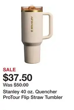 Dick's Sporting Goods Stanley 40 oz. Quencher ProTour Flip Straw Tumbler offer