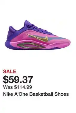 Dick's Sporting Goods Nike A'One Basketball Shoes offer