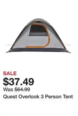 Dick's Sporting Goods Quest Overlook 3 Person Tent offer