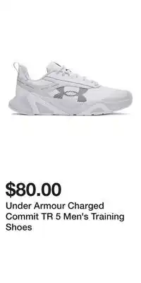 Kohl's Under Armour Charged Commit TR 5 Men's Training Shoes offer