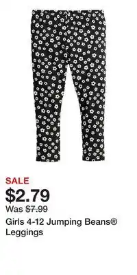 Kohl's Girls 4-12 Jumping Beans Leggings offer