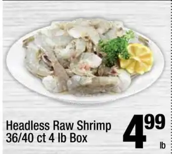 Super King Markets Headless Raw Shrimp offer