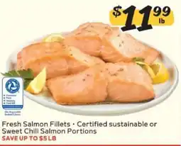 Winn Dixie Fresh Salmon Fillets offer