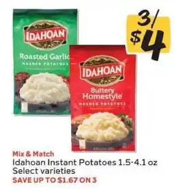 Winn Dixie Idahoan Instant Potatoes offer