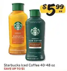 Winn Dixie Starbucks Iced Coffee offer