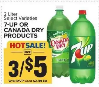 Food Lion 7-UP or Canada Dry Products offer