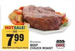 Food Lion Boneless Beef Chuck Roast offer