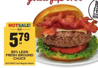 Food Lion 80% Lean Fresh Ground Chuck offer
