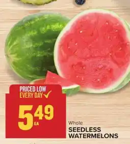 Food Lion Whole Seedless Watermelons offer