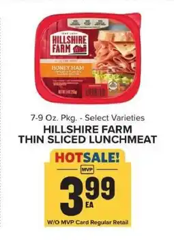 Food Lion Hillshire Farm Thin Sliced Lunchmeat offer