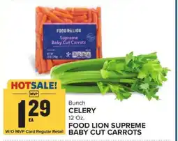 Food Lion FOOD LION SUPREME BABY CUT CARROTS offer