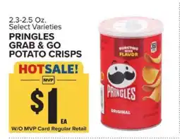 Food Lion PRINGLES GRAB & GO! POTATO CRISPS offer