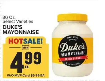 Food Lion Duke's Mayonnaise offer