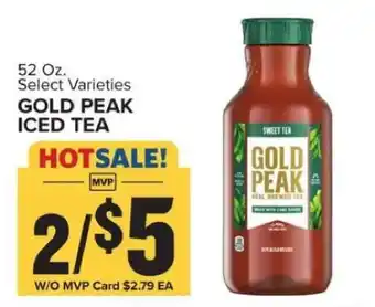 Food Lion Gold Peak Iced Tea offer