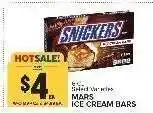 Food Lion Mars Ice Cream Bars offer