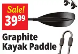 Ocean State Job Lot HydroPro Graphite Kayak Paddle 86 offer