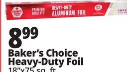 Ocean State Job Lot Baker's Choice Premium Quality Heavy-Duty Aluminum Foil 75' offer