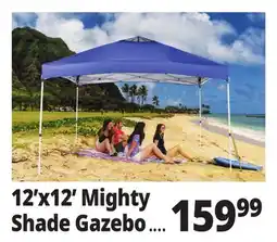 Ocean State Job Lot Mighty Shade 12' x 12' One-Touch Pop-Up Gazebo offer