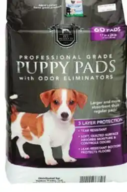 Ocean State Job Lot Huntington Pet Products Professional Grade 17x24 Puppy Pads with Odor Eliminators 60 Count offer