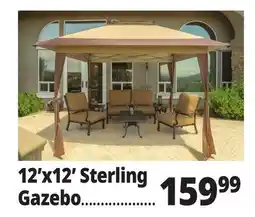 Ocean State Job Lot Sterling 12' x 12' Instant Pop-Up Gazebo offer