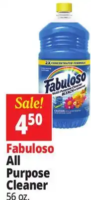 Ocean State Job Lot Fabuloso All Purpose Cleaner offer