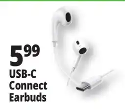 Ocean State Job Lot TechBunch Wired Earbuds 4' offer