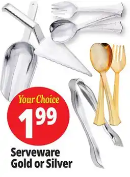 Ocean State Job Lot Smith & Callahan Gold Plastic Serving Set 3ct offer