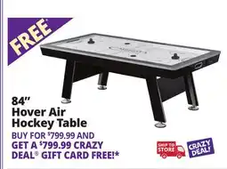 Ocean State Job Lot EastPoint Sports 84 Air Hockey Table with LED Scoring offer