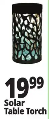 Ocean State Job Lot Outdoor Living Solar Table Torches Teal 2pk offer