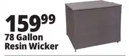 Ocean State Job Lot 78 Gallon Resin Wicker offer