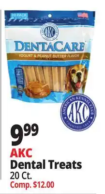 Ocean State Job Lot AKC Dental Treats offer
